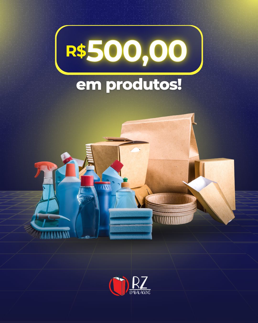 📦✨ RIFA PREMIADA RZ EMBALAGENS! ✨📦